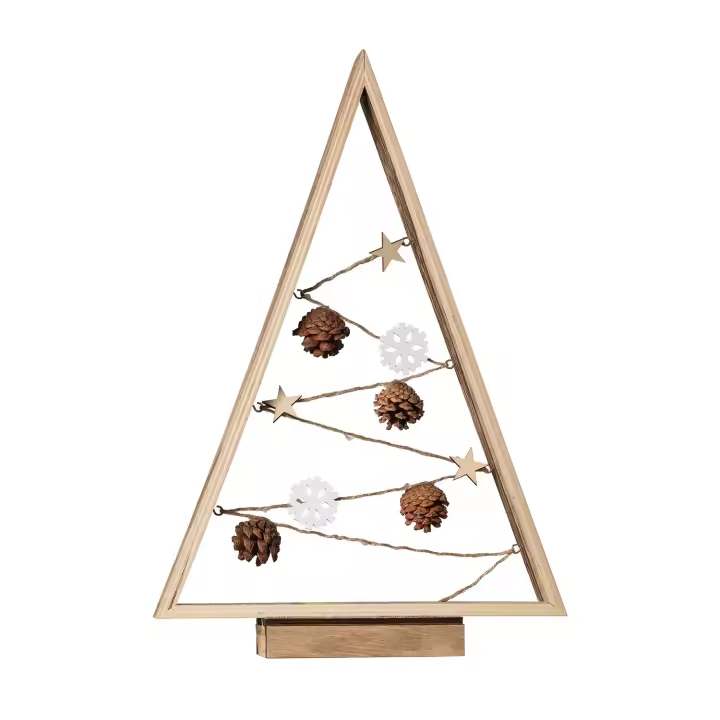 Ledkia Árbol de Navidad LED Golden con Batería ILUZZIA - 1