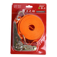 Cinta De Tensión Para Carga 5/6M Cinta De Amarre De Camión Gruesa Con Clip De Fijación Durable Para Transporte De Bricolaje - details 9