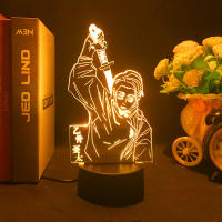 Lámpara De Noche Anime Jujutsu Kaisen Yuta Okkotsu Figura De LED Iluminación Para Mesa Decoración De Habitación Regalo De Cumpleaños - details 3