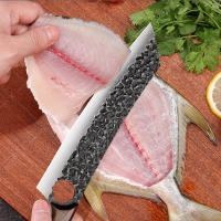 Cuchillo De Cocina Profesional WXCOO Acero Inoxidable Multiusos Para Picar Y Cortar Cuchillo De Chef Forjado a Mano Herramienta De Cocina Ecológica - details 9