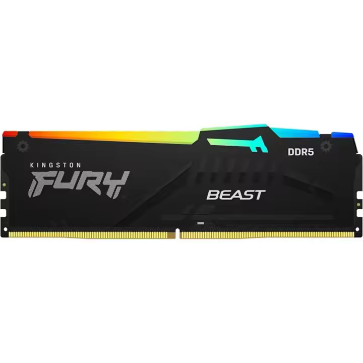 Kingston - Módulo de memoria RAM DDR5 FURY Beast KF560C36BBEA-8 de 8 GB 6000 MHz con XMP 3.0 y EXPO 1.0 para gaming y creación - 1