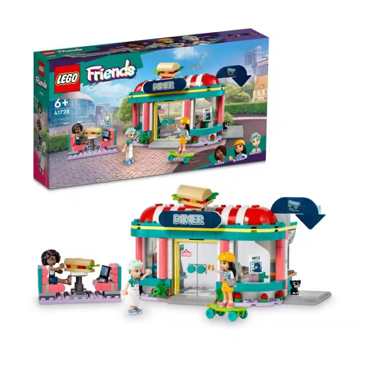 LEGO Friends 41728 Restaurante Clásico de Heartlake edad 6+ número de piezas 346 23L41728 - 1