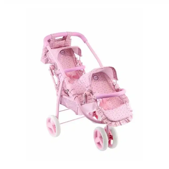 Carrito Gemelar Rosa Colección Olivia 61 cm 1121000283 LA NINA - 1