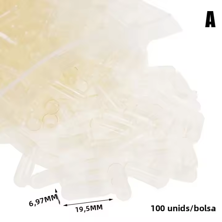 100Pc De Cápsulas Vacías De Gelatina Dura Transparentes Para Medicamentos Cápsulas De Píldora Vacia Pack Individual - 1