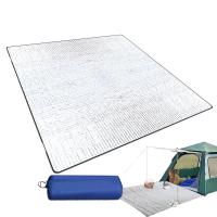 Manta De Camping Térmica Doblesided 195x180cm Alfombra De Plástico Para Pícnic Y Exterior Plegable Isolante De Aluminio Para Suelo Del Tienda - details 0