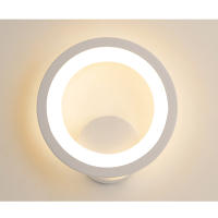 Lámpara De Pared Redonda Para Iluminación Europea Instalación En Pared Para Dormitorio Pasillo Sala De Estar Iluminación Diaria Sin Dispositivo Inteligente - details 1