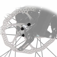 NFOX Freno De Disco Eléctrico Para Bici De Montaña En Varios Colores Con Pastillas De Freno Y Tornillos T25 De Acero Inoxidable - details 4