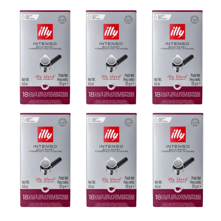 Illy Cafe PACK 6 Monodosis E.S.E Intenso - 18 Uds - Qumir - 1