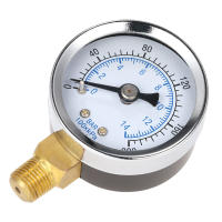 Medidor De Presión De Agua Para Filtro De Piscina 40mm 0~200psi 0~14bar Con Hilo 1/8" NPT Gástrico Hidráulico Manómetro - details 0