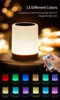 Lámpara De Noche LED Cambio De Color 7/13 Toque Control Dimmable Recargable USB Decoración De Escritorio Regalo Para Cama - details 3