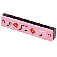 Harmonica De Madera Con 16 Orificios Juguete Educativo Para Niños Instrumento Musical Ligero Accesorios De Harmonicas - details 7