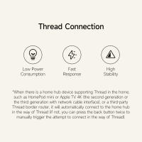 Sensor De Temperatura Y Humedad Qingping T Versión Hilo/BLE Compatible Con Apple HomeKit Mini Termómetro De Precisión Para Interior E-Link - details 7
