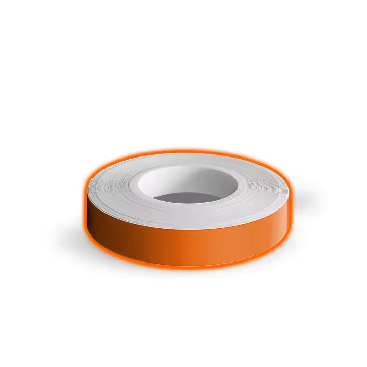 Reflector Motocicleta Naranja 9 mm x 6 Mt - 1