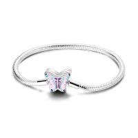 Pulsera De Acero Inoxidable Platinado 2024 Para Mujer Con Cadena De Serpiente Y Encantos Originales Joyería DIY Clásica Para Fiestas Y Compromisos - details 54