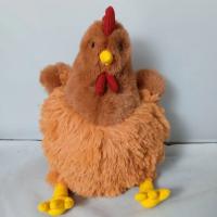 Muñeco De Peluche Jelly Cat 25cm Cecil Pollo Simulación Muñeco De Hen Creadivo Decoración De Hogar Cojín Juguetes Para Gatos Suministros Para Mascotas - details 3