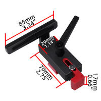 Aluminio Stop De Rieble Para Trabajo Con Madera Limitador De Camino T-Slot Workbench Conector Deslizante Y Stopper De Fosa - details 34