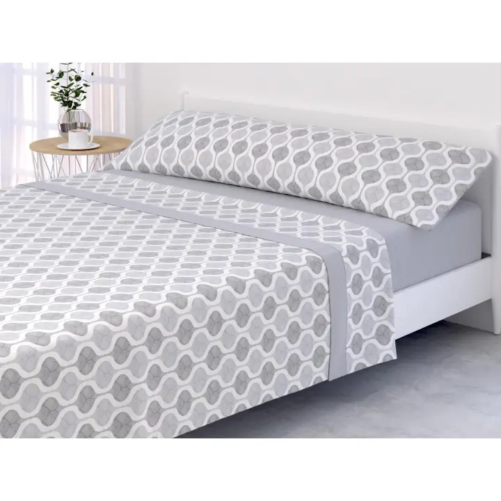JIMENÉZ HOME: Sábanas de Invierno 3 Piezas Pirineo Térmicas - Bajera Ajustable - Microfibra Suave - 1