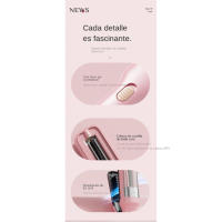 Cortapuntas Capilar 2 EN1 2025: Reparación con Luz Azul + Eliminar Puntas Puertas/Frizz | Motor 15.000 RPM Silencioso, batería 500mAh 90 Min | Tecnología Glide-Tech Antíenredos | Incluye Aceite de Argán + Regalo FREE | Oferta Exclusive Miravia - details 7