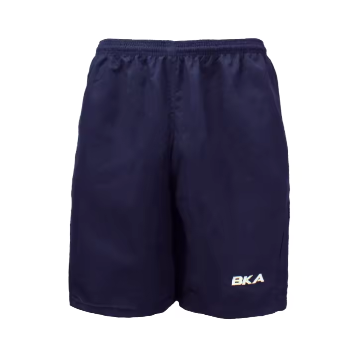 Pantalón corto Training Short deportivo BKA Ulises, Hombre, Todos los deportes. Marino y Negro Transpirable. - 1