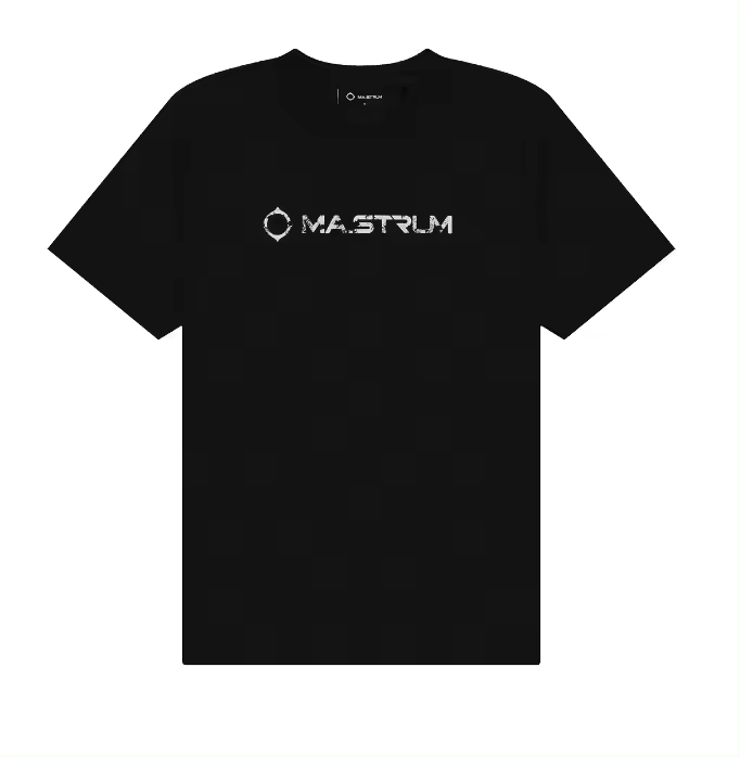 MA.STRUM Cracked Logo Jet Black - 1