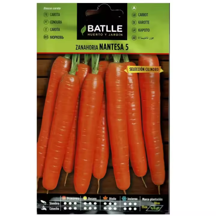 Batlle - ZANAHORIA NANTESA 5SCILINDRO Sobre - 1