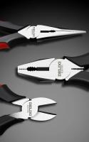 Alicates Multifuncionales DELIXI ELECTRIC Para Cable Con Gran Apertura Y Punta De Aguja Adecuados Para Cortar Torcer Y Apretar Metálicos - details 1