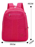 Mochila de Tela impermeable con gran capacidad , Mochila unisex clásica escolar universitaria ligera casualpara viajes universitarios bolsa de trabajo de negocios, para hombres, mujeres, niños y niñas,45X35X13CM - details 1