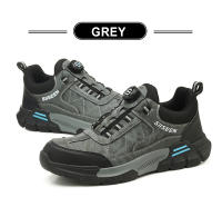 Zapatos De Seguridad Para Hombre Con Punta De Acero Antipinchazos Antideslizantes Y Antiprensión Suela De Goma Moda Trabajo Industrial - details 19