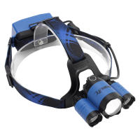 BORUiT Linterna Frontal LED Recargable 5000LM Para Pesca Camping Caza Bicicleta Subida Montaña Luz Portátil Antigua Con Ángulo De Haz De 180° - details 16
