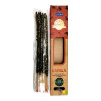 Incienso Orgánico Canela Ullas Hechos a Mano sin Mano de Obra Infantil y con Aceites Naturales, 12 Cajitas de 25g c/u. - details 1