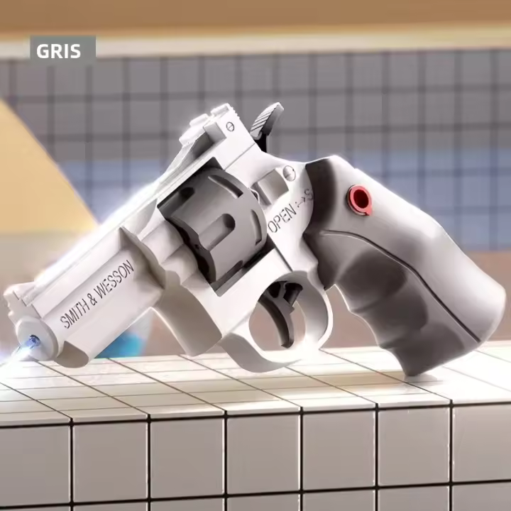  Pistola De Agua Mecánica Para Verano Juguete Continuo Para Niños Y Niñas Juguetes De Playa Al Aire Libre Regalos De Vacaciones Material Plástico ABS Tamaño Mini - 1