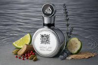 Lattafa - Fakhar Platin EDP 100 ml para hombre y mujer, fragancia aromática fougère con notas de bergamota, guayaba e incienso - details 1