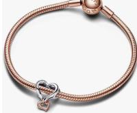 PANDORA Moments en Plata esterlina con Baño de dos tonos (only Colgante, Cadena no incluida) - details 2