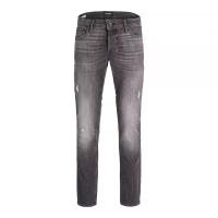 Pantalones vaqueros JACK & JONES Jeans Slim Straight 'Tim' Negru Denim - Jeans para hombre jack and jones - details 0