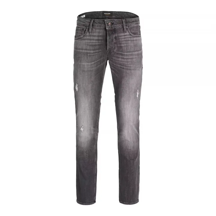 Pantalones vaqueros JACK & JONES Jeans Slim Straight 'Tim' Negru Denim - Jeans para hombre jack and jones - 1
