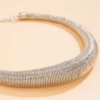 Collar Gargantúa De Metal Pesado Para Mujeres Vintage Y Grunge Estilo Steampunk Cadena Gruesa Collar Torques Adecuado Para Hombres Y Mujeres Fiesta - details 9