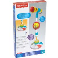 Gerimport Micro con Luces y Sonidos Fisher Price – Micrófono Infantil Interactivo con Efectos Visuales y Auditivos, Ideal para Desarrollo del Lenguaje y Coordinación, Juguete Educativo y Entretenido para Niños, Diseño Seguro y Duradero - details 1