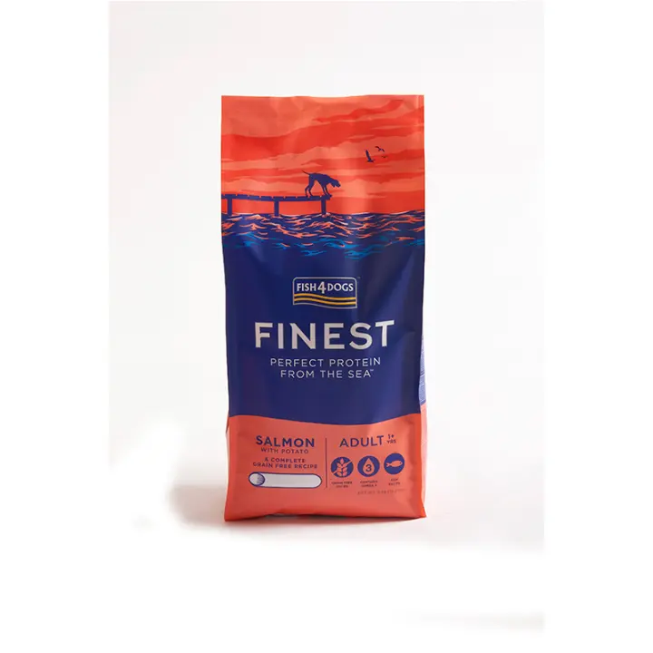 Fish4Dogs Finest Adult Salmon & Potato (Large Bites) - 1