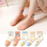 Calcetines De Verano Para Niños Y Niñas 5 Pares Calcetines Deportivos Transpirables De Algodón Suave Y Cómodo Para Niños Y Niñas De 0 a 8 Años Estilo Casual - details 3