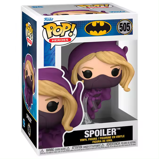 Figura Batman Wz - Pop Stephanie Brown-Figura de Vinilo Coleccionable - Idea de Regalo- Mercancia Oficial - Juguetes para Niños y Adultos - Movies Fans - Muñeco para Coleccionistas y Exposición - 1