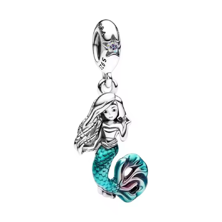Charm colgante Pandora Ariel de La Sirenita de Disney - 1