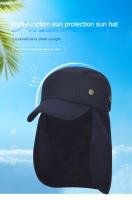 Gorro De Sol Con Protección UPF 50+ Y Plegable Para Cuello Para Hombre Y Mujer Adecuado Para Senderismo Viajes Pesca Uso Casual En Todas Las Estaciones - details 1
