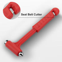 Martillo De Seguridad Para Coche 2 En 1 Rompe Ventanas Y Cortador De Cinturones Herramienta De Escape Emergencia Multifuncional Para Automóvil - details 5