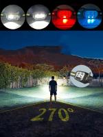 Linterna Frontal LED Recargable De Alta Potencia Con Lámpara De Casco Para Convoy Duración Larga Y Luz Ultra Potente - details 5