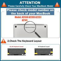 Cubierta Protectora Del Teclado Compatible Con MacBook pro 13 A2289/A2338/A2251 Y MacBook pro 16 A2141 Para Barra Táctil Fino Y Resistente Al Agua Y Polvo - details 0