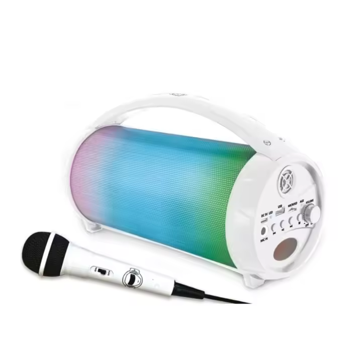 LEXIBOOK - Altavoz Bluetooth iParty® portátil y luminoso, micro con cable extraíble - 1