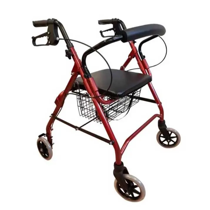 Andador de Aluminio Ligero y Ergonómico con 4 Ruedas - Prim Farma - 1