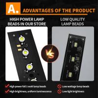 Barra De Luces LED De Advertencia Para Vehículos 13 Pulgadas Luz Estroboscópica Emergencia Tráfico Luz Flash Cobertora Impermeable Para Camiones - details 5
