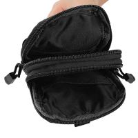 Bolsa De Cintura Para Teléfono Móvil Impermeable De Nylon Multifuncional Casual Para Hombres Small Bag Pouch De Deporte - details 8