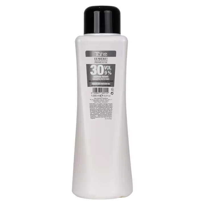 Tahe Oxigenada tratante High Platinium Lumière Express 9% - 30 Vol, 1000 Ml. - 1